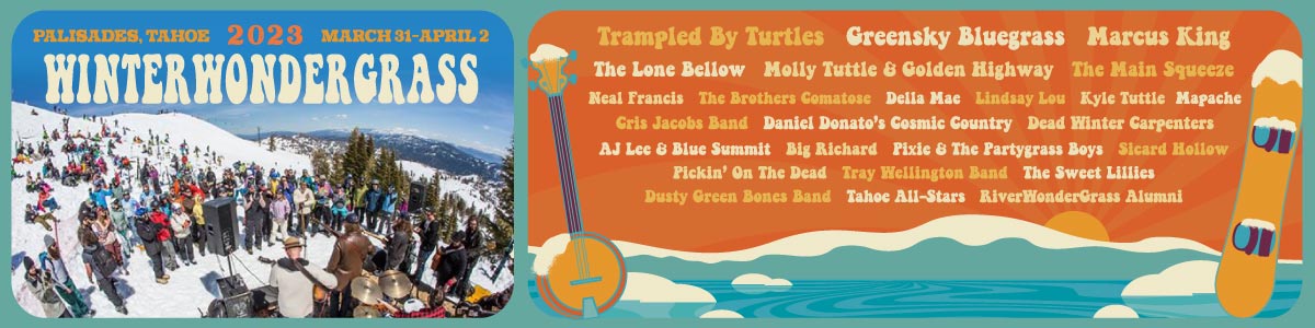2023 WinterWonderGrass Tahoe Music Festival Olympic Valley, CA