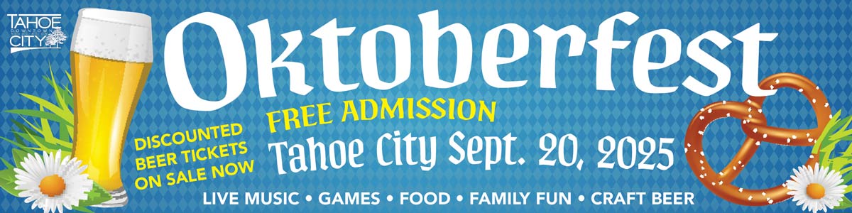 Tahoe City Oktoberfest Lake Tahoe September 20, 2025