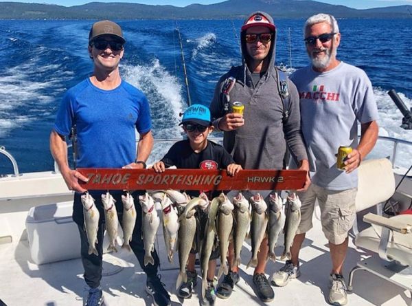 Tahoe Sport Fishing, Fishing Report - August 5