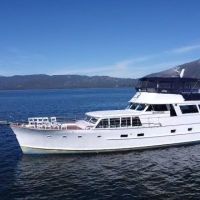 Take a boat tour with Bleu Wave Cruises in South Lake Tahoe.