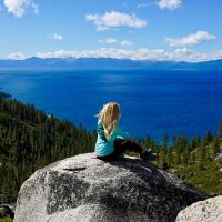 The Tahoe-Truckee region is the perfect place for a self care day. Photo Courtesy of Kirsten Alexis. Photo Credit: Courtney Ragland.
