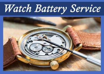 Bluestone Jewelry, Free Watch Battery Service