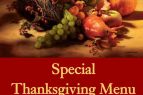 River Ranch Lodge & Restaurant, Thanksgiving Dinner Special Menu