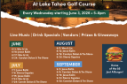 Lake Tahoe Golf Course & Clubhouse, Wild Wednesdays - Live Music on the Patio