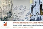Piper J Gallery, Contemplations in Black & White Group Show