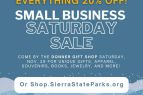 Sierra State Parks Foundation, Small Business Saturday