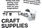 South Lake Tahoe Library, Craft Supplies Exchange
