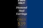 Steve Schmier's Jewelry, Closing Sale: Special Two-Day Deal on Diamond Earrings