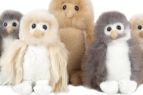 Jack + Emmy, Alpaca Stuffed Animal - Owl - Small 8"