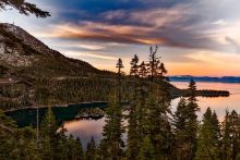 Emerald Bay at Sunset