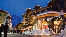SHopping at the Palisades Village is fun for everyone! Photo Credit: Palisades Tahoe