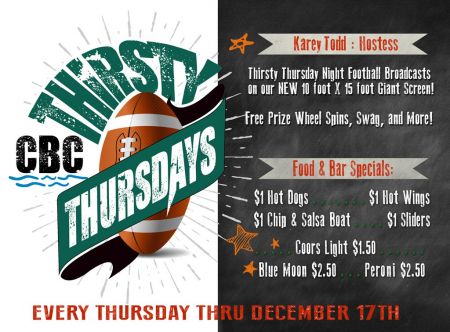 Crystal Bay Casino, Thirsty Night Football at the Crystal Bay Club