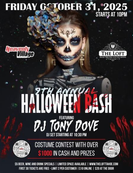 The Loft Theatre, Annual Halloween Bash