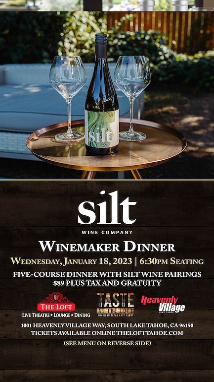 The Loft Theatre, Silt Wine Company Winemaker Dinner