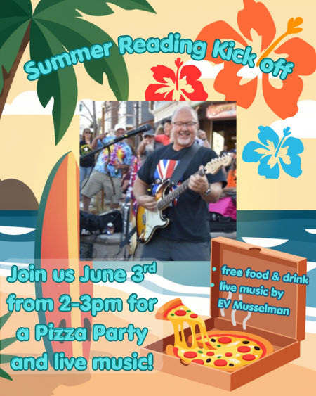 Zephyr Cove Library, Summer Reading Kick-Off Pizza Party!