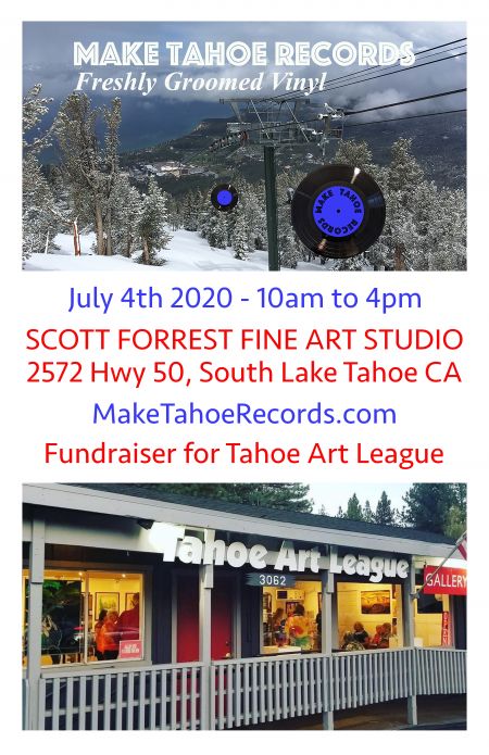 Make Tahoe, Make Tahoe Records Fundraiser for Tahoe Art League
