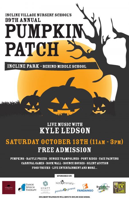 39th Annual Ivns Pumpkin Patch Incline Village Nursery School