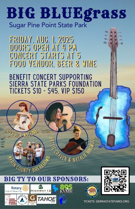 Sierra State Parks Foundation, BIG BLUEgrass Benefit Concert 2025