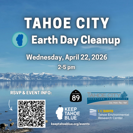 Keep Tahoe Blue, Tahoe City Earth Day Cleanup