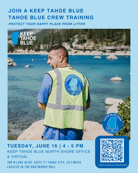 Keep Tahoe Blue, Tahoe Blue Crew Training