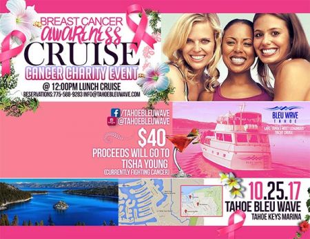 Bleu Wave Cruises, Breast Cancer Awareness Cruise