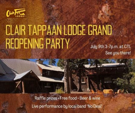 Clair Tappaan Lodge, Grand Re-Opening Party