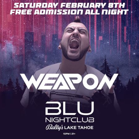 Bally's, DJ Weapon in Blu Nightclub
