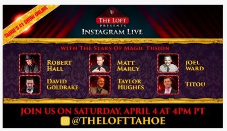 The Loft Theatre, The Stars of Magic Fusion Instagram LIVE Event
