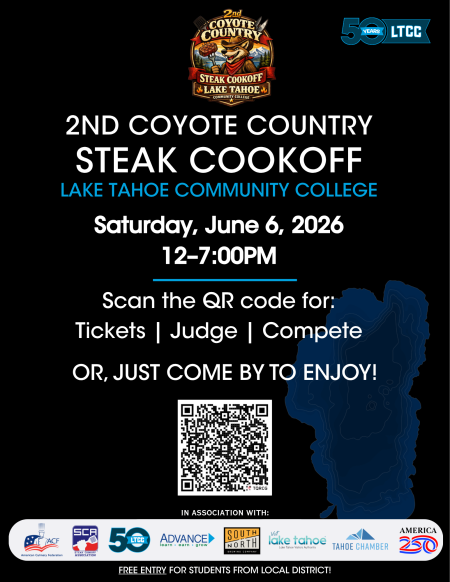 Lake Tahoe Community College, Coyote Country Steak Cookoff