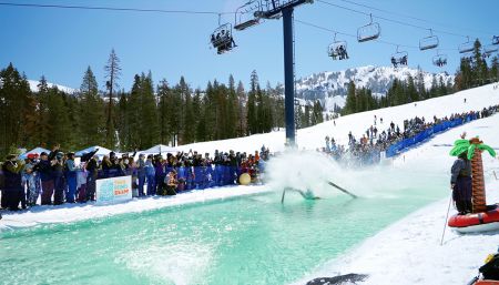 Sugar Bowl Resort, Tiki Pond Skim