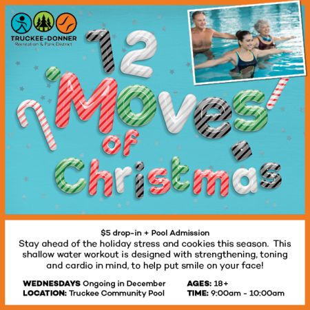 Truckee Donner Recreation & Park District, 12 Moves of Christmas