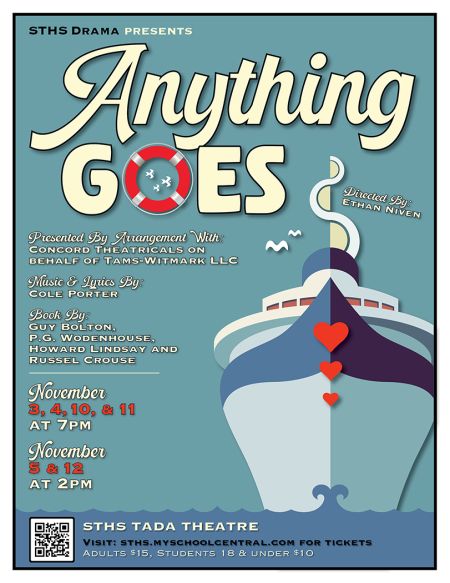 South Tahoe High School Performing Arts Booster Association, PABA, "Anything Goes"