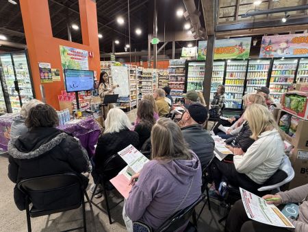 Photo of class at Natural Grocers