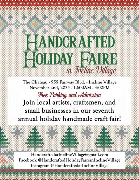 The Chateau at Incline Village, Handcrafted Holiday Faire