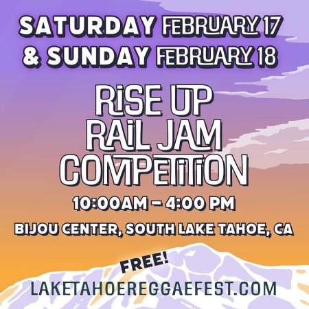 South Lake Tahoe Events, Rise Up Rail Jam Competition