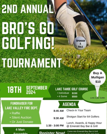 Emerald Bay Bar & Grill, Bro's Go Golfing Tournament