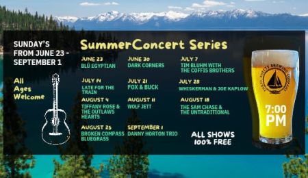 Three Sheets Brewing Company, Summer Concert Series