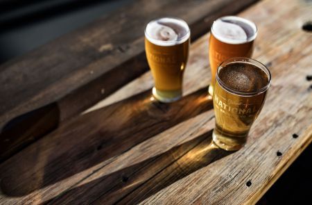 North Lake Tahoe SNOWFEST, Gelande Quaffe: Throwing, Catching & Drinking BEER