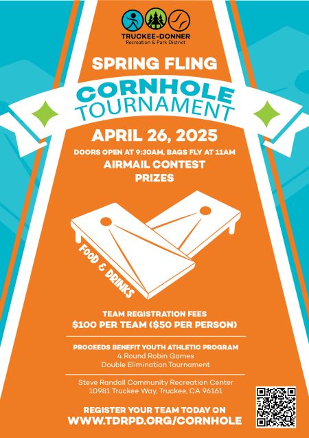 Truckee Donner Recreation & Park District, Spring Fling Cornhole Tournament