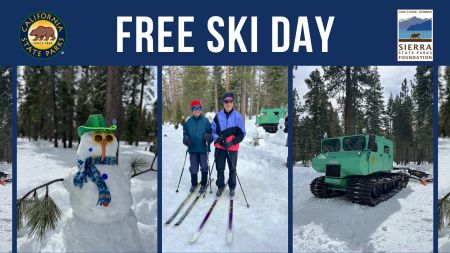 Sierra State Parks Foundation, SNOWFEST: Olympic Trails Free Ski Day at Sugar Pine Point State Park