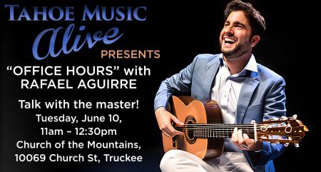 Tahoe Music Alive, Office Hours w/ Rafael Aguirre