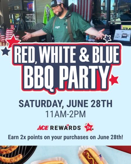 Mountain Hardware & Sports, Red, White & Blue BBQ Party