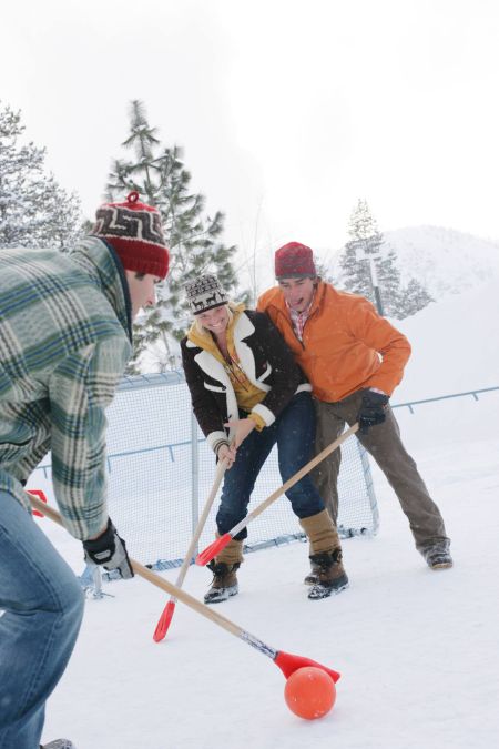 Everline Resort & Spa, Lake Tahoe, Family Broomball Tournament