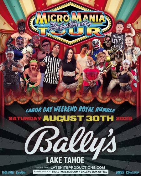 Bally's, Labor Day Weekend Royal Rumble: Micro Mania Midget Wrestling