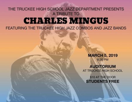 Truckee High School Band, Charles Mingus Tribute Jazz Band Fundraiser Concert