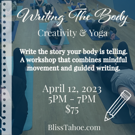 Bliss Experiences, Writing the Body: Creativity & Yoga