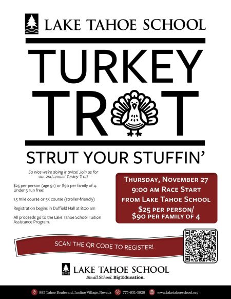 Lake Tahoe School, Annual Turkey Trot