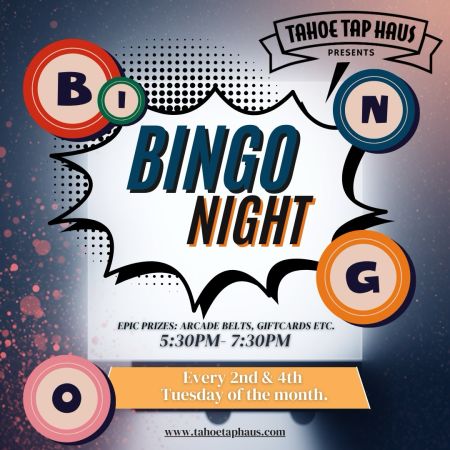 Tahoe Tap Haus, BINGO Night