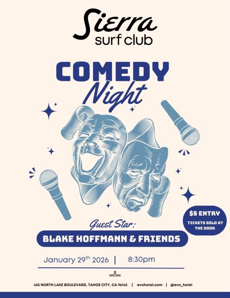Sierra Surf Club, Comedy Night with Blake Hoffman & Friends