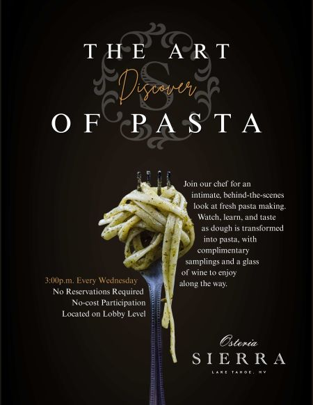 Osteria Sierra, "The Art of Pasta": Behind the Scenes w/ our Chef